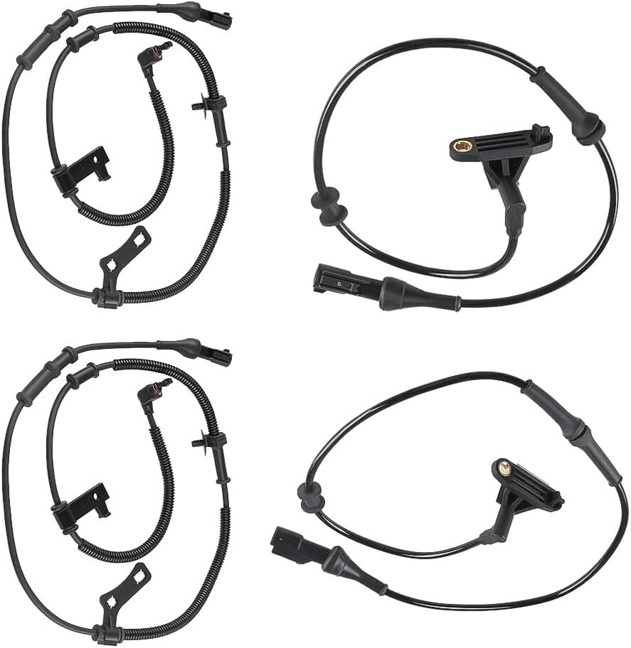 4 Pcs ABS Wheel Speed Sensor Compatible with Ford Explorer Mercury Mountaineer