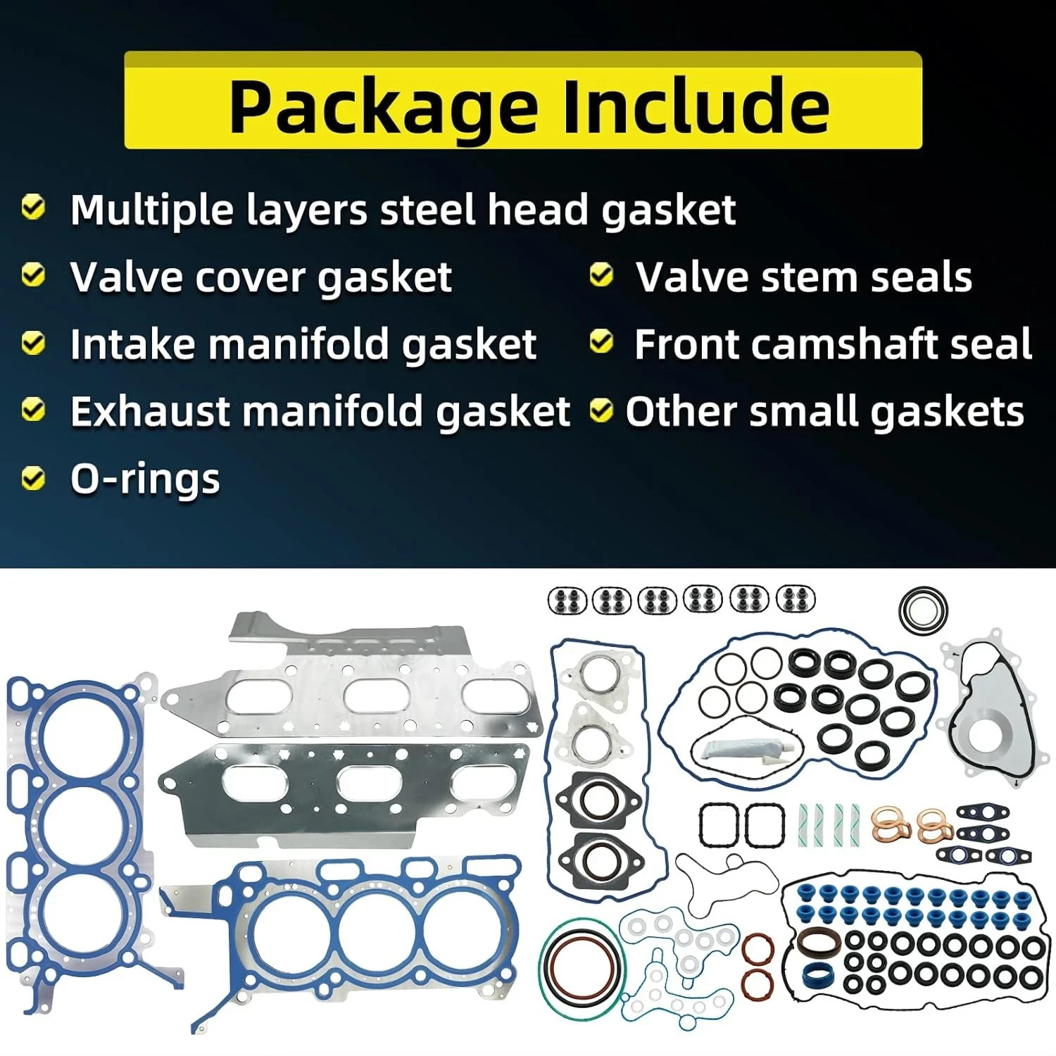 3.5 Ecoboost Head Gasket Set for Ford F150 F 150 2012 2013 2014 3.5L V6 Turbo En