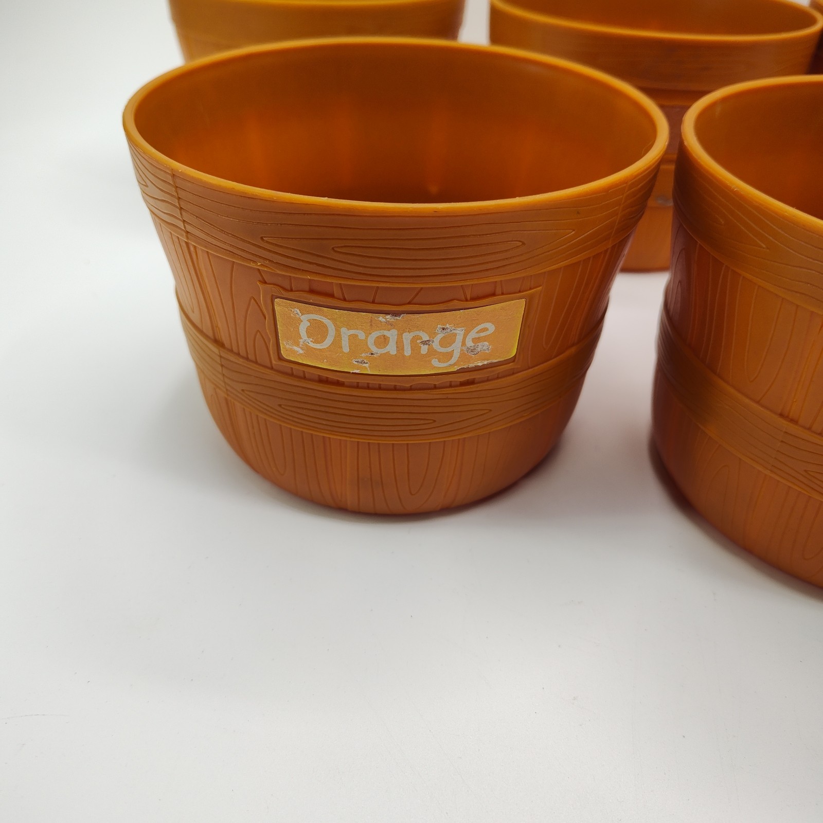 Learning Resources Farmer’s Market Color Sorting Set Replacement Food Buckets