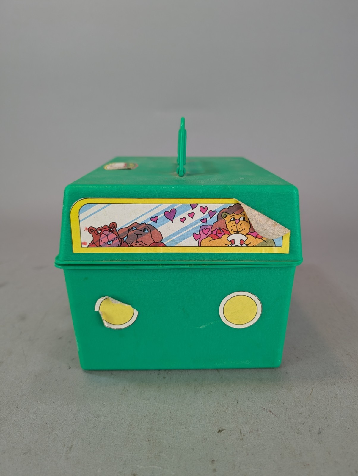 Vintage 80’s Sweet Pickles Preschool Program Learning Case Activity Bus w/ Cards