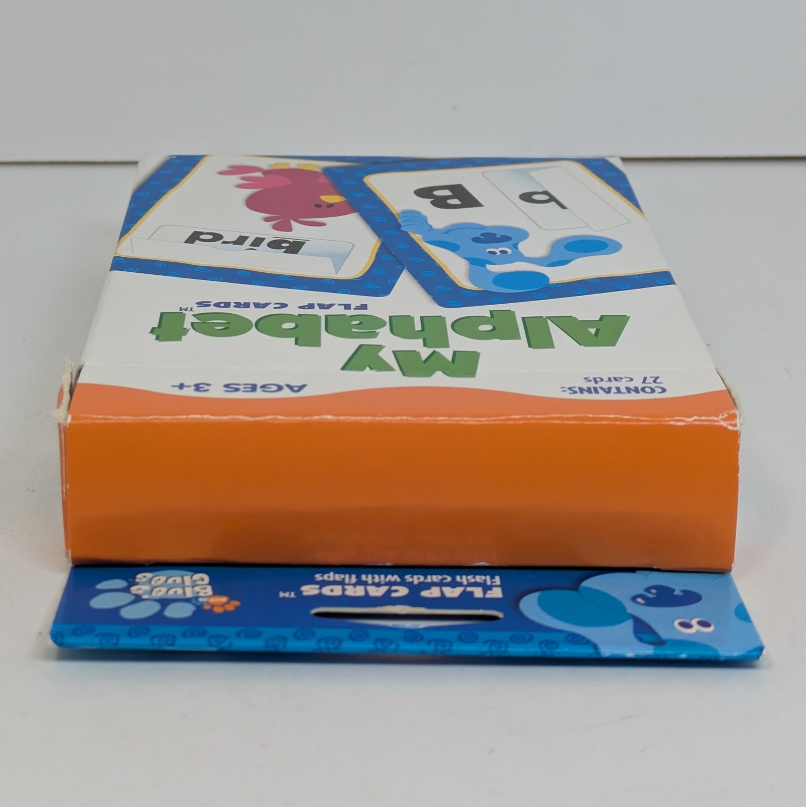 Blues Clues My Alphabet Flash Flap Cards 2003 Letters Upper Lower Vintage Sealed
