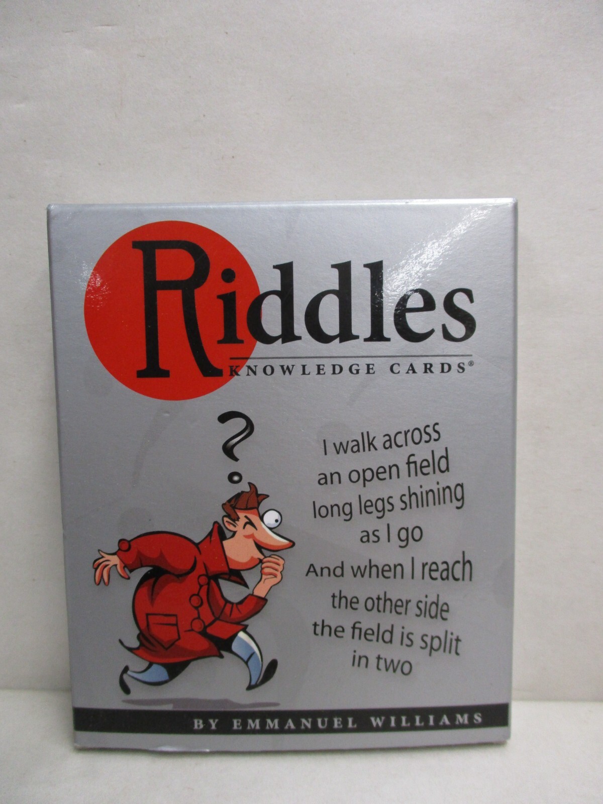 Riddles Knowledge Cards by Emmanuel Williams Complete Set of 48 Cards with Box