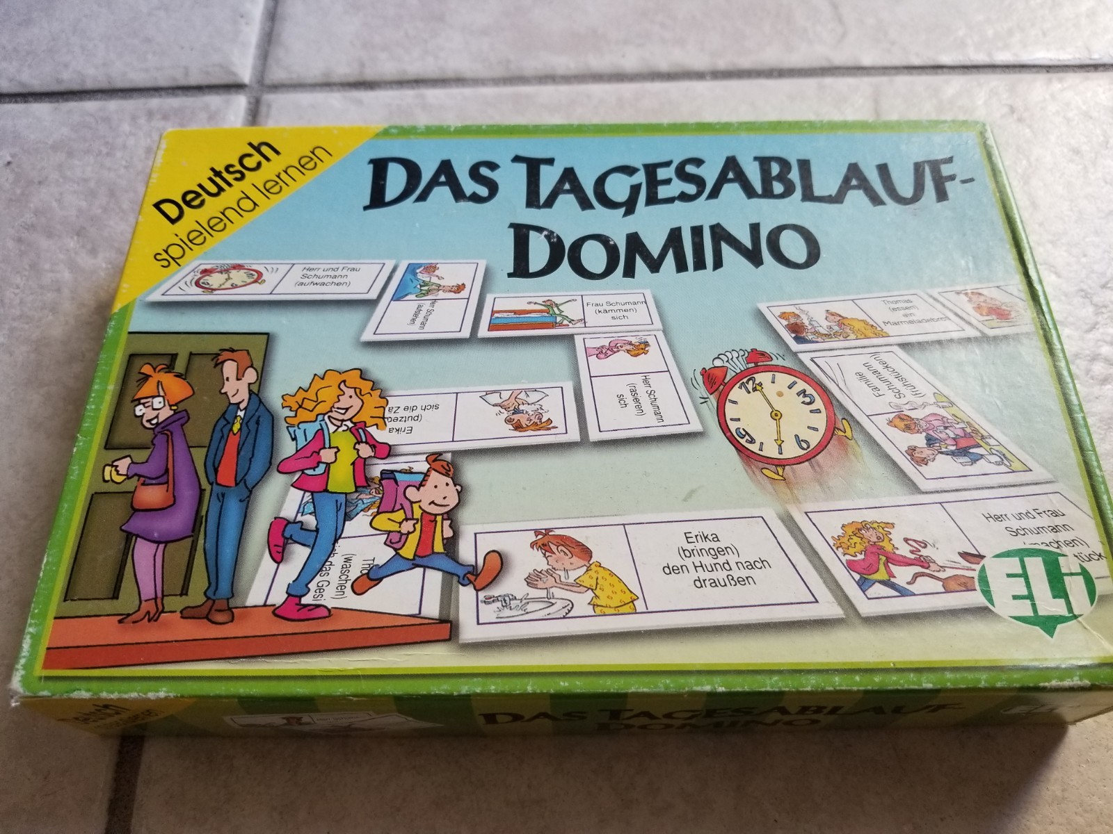 German Daily Routine Learning Game