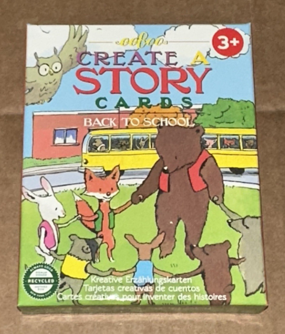 eeBoo Create Me A Story Back To School 36 Flashcards Creative Activity Sealed