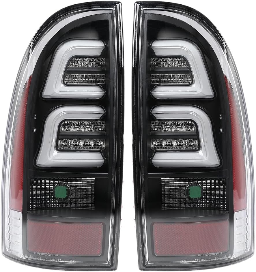 Toyota Tacoma Tail Lights PIT66 2005-2015 Smoke Lens