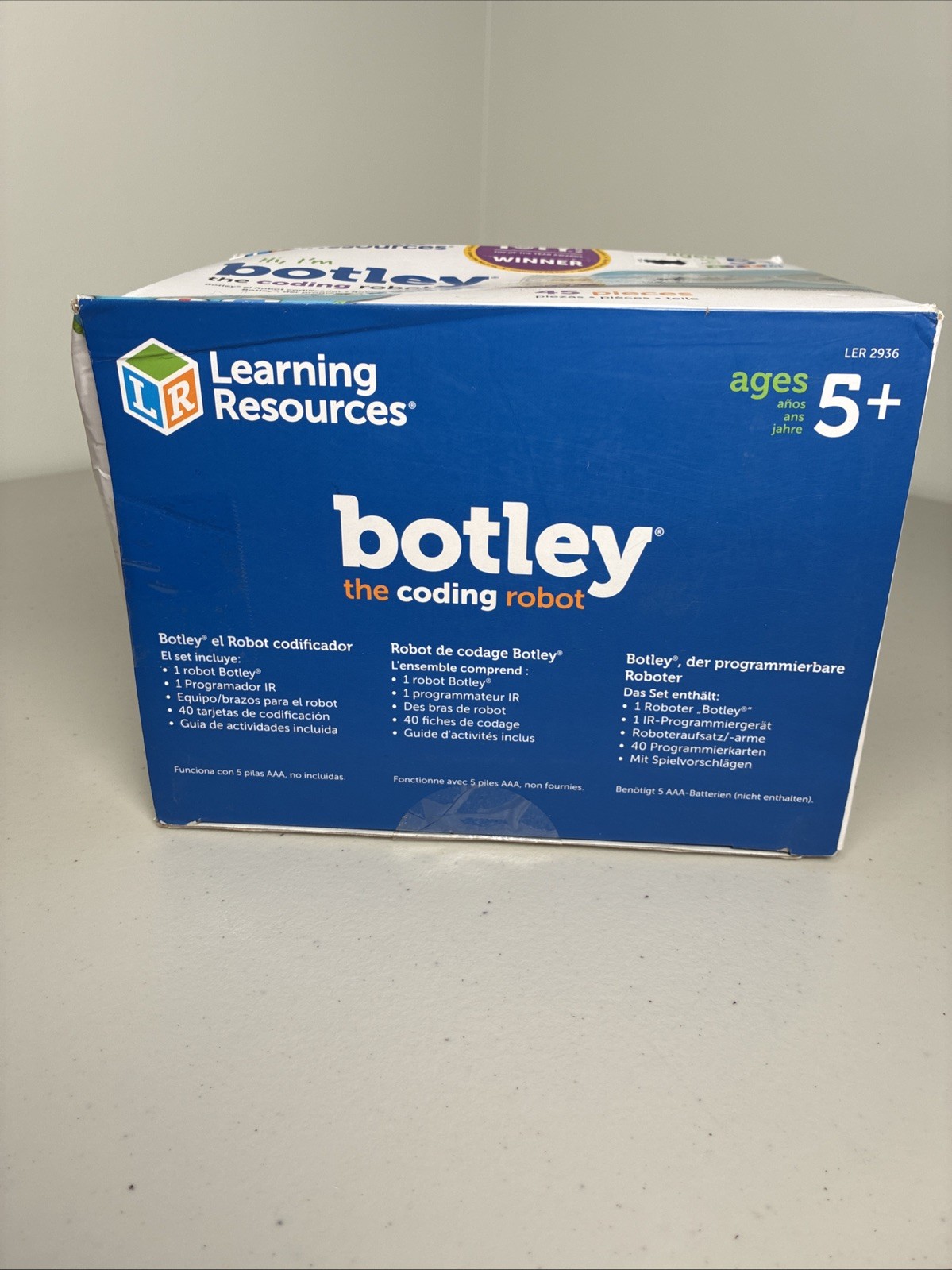 Learning Resources Botley the Coding Robot Coding STEM Toy 45 Piece