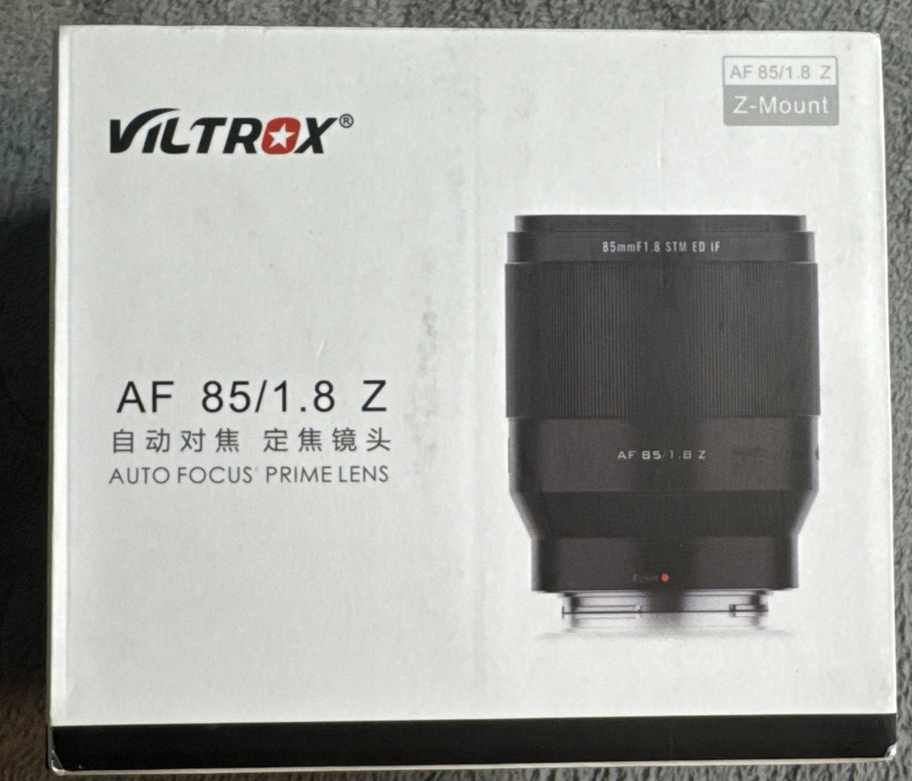 VILTROX 85mm f/1.8 F1.8 Auto Focus Full Frame Z-Mount Lens, Large Aperture Le…