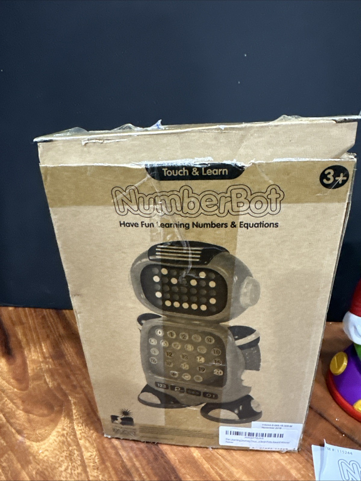 The Learning Journey Touch Learn NumberBot – NIB i20