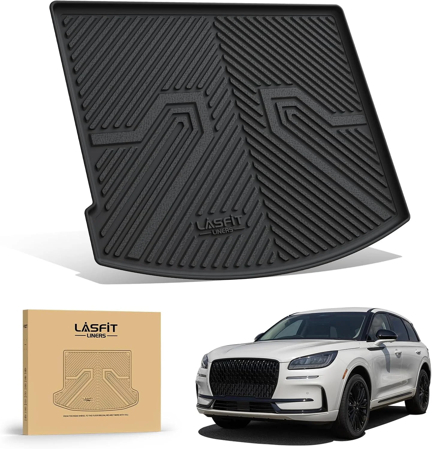 LASFIT Cargo Mat for Lincoln Corsair 2026 2025 2024 2023 2022 2021 2020, All Wea