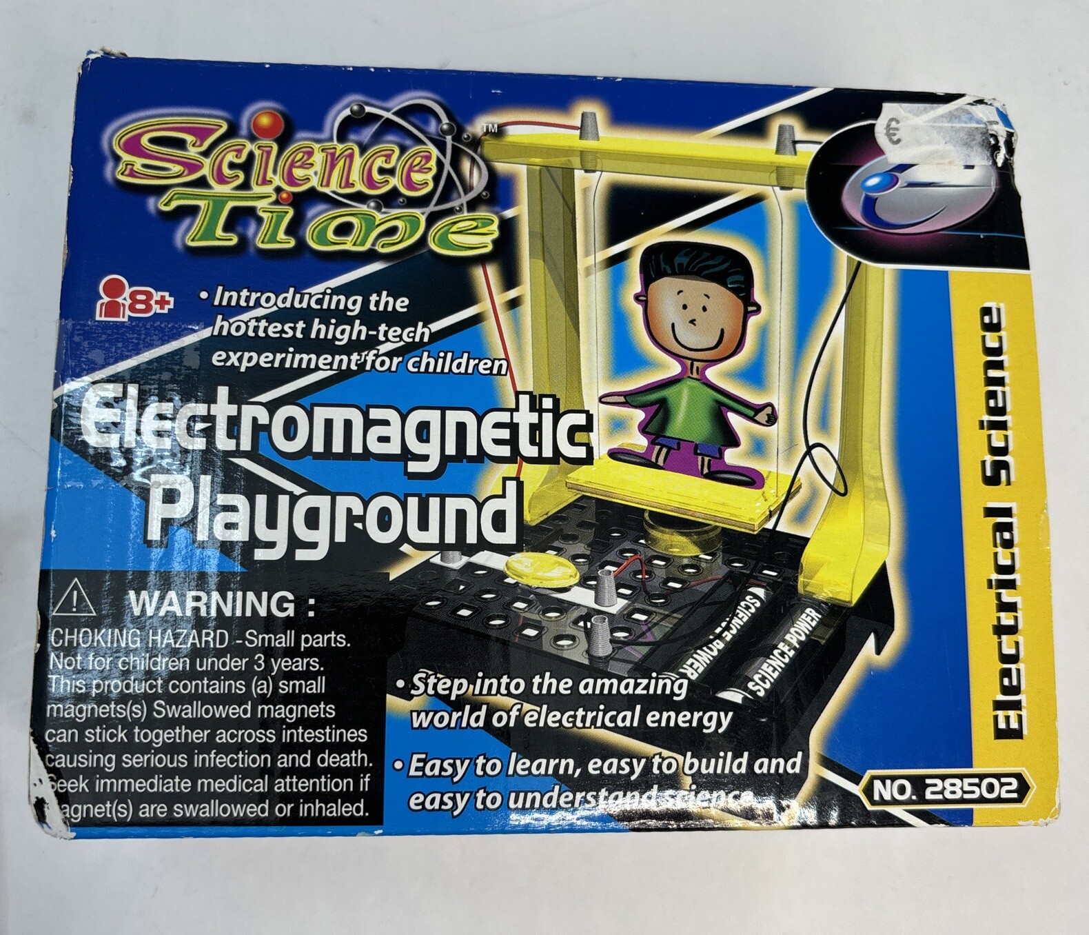 Science Time Electromagnetic playground No 28502 8+ W/Instructions