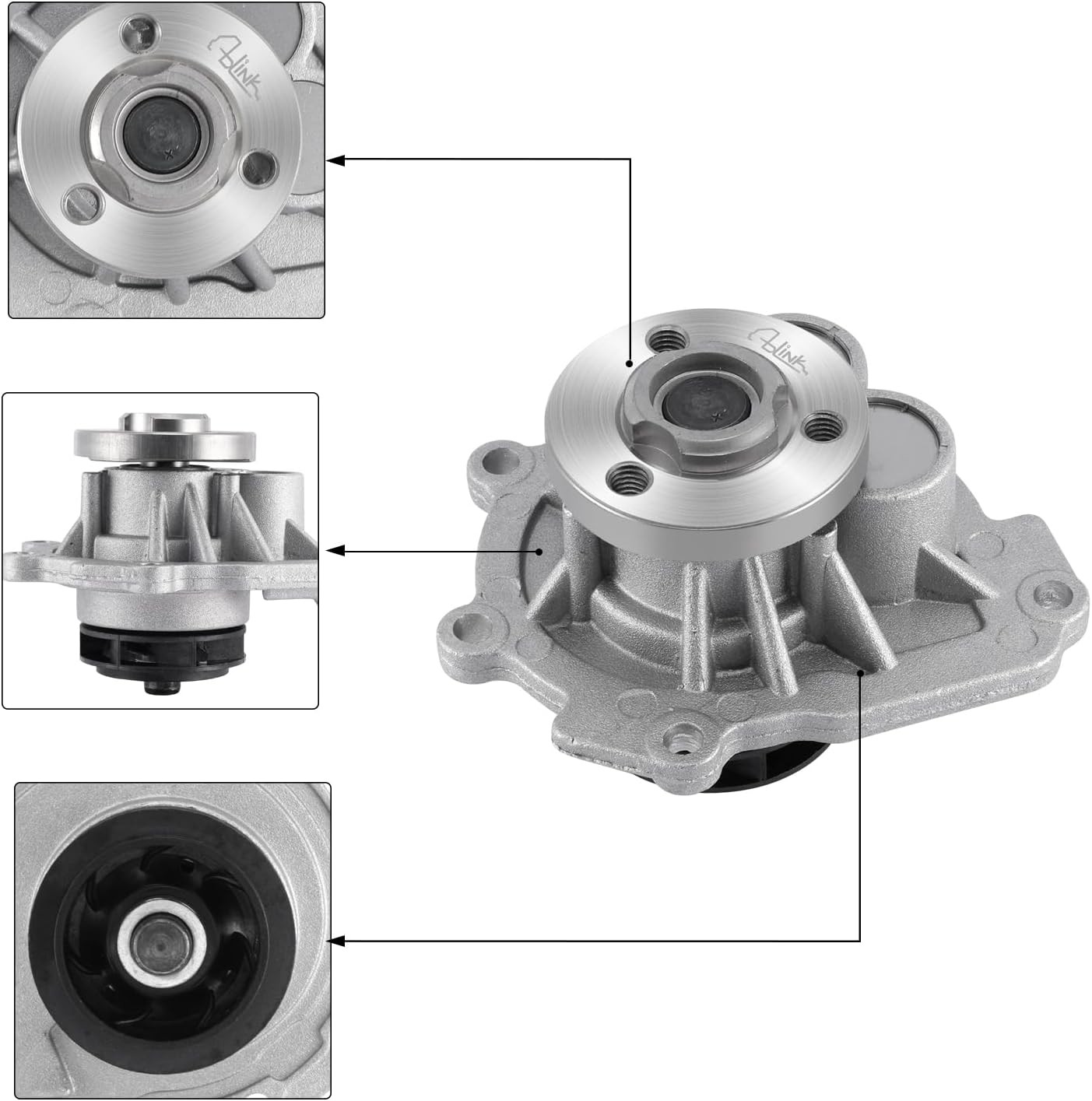 AW6184 Water Pump 1.6L 1.8L For Chevrolet/Chevy Sonic Cruze Limited Aveo Aveo5,P