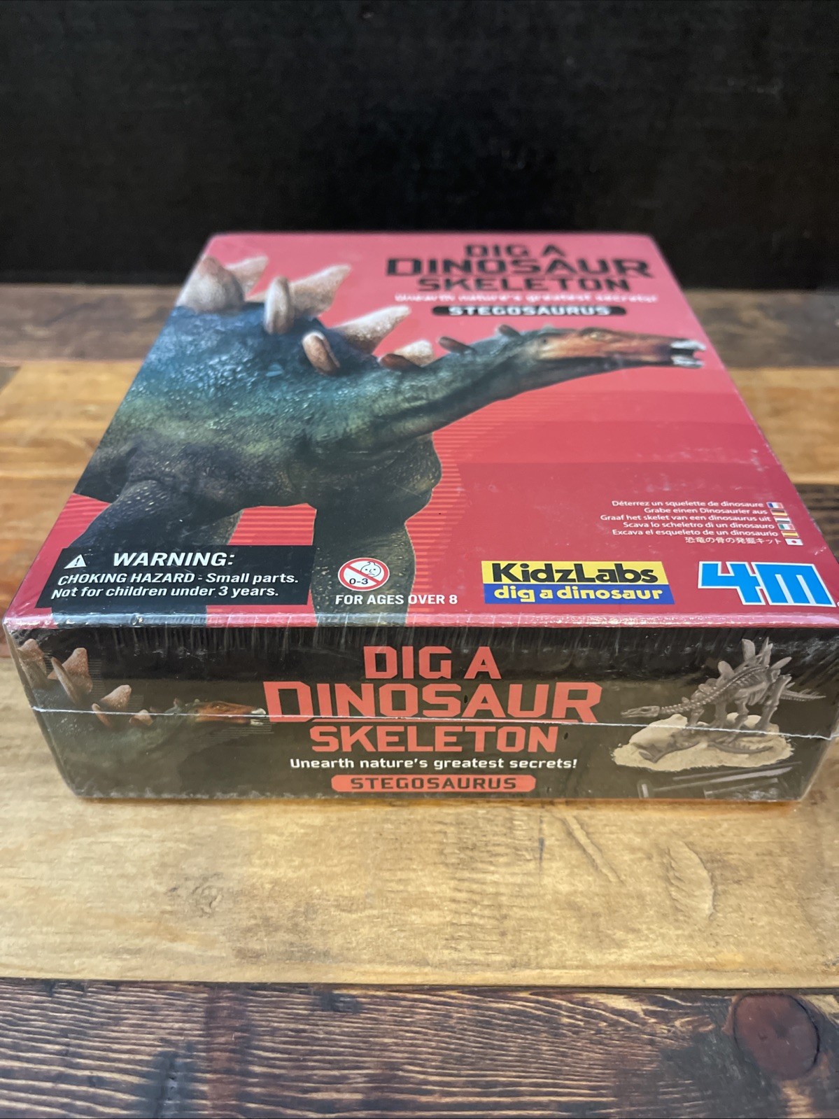 Science Dig-A-Dinosaur School Stegosaurus 4M Kidz labs Educational New
