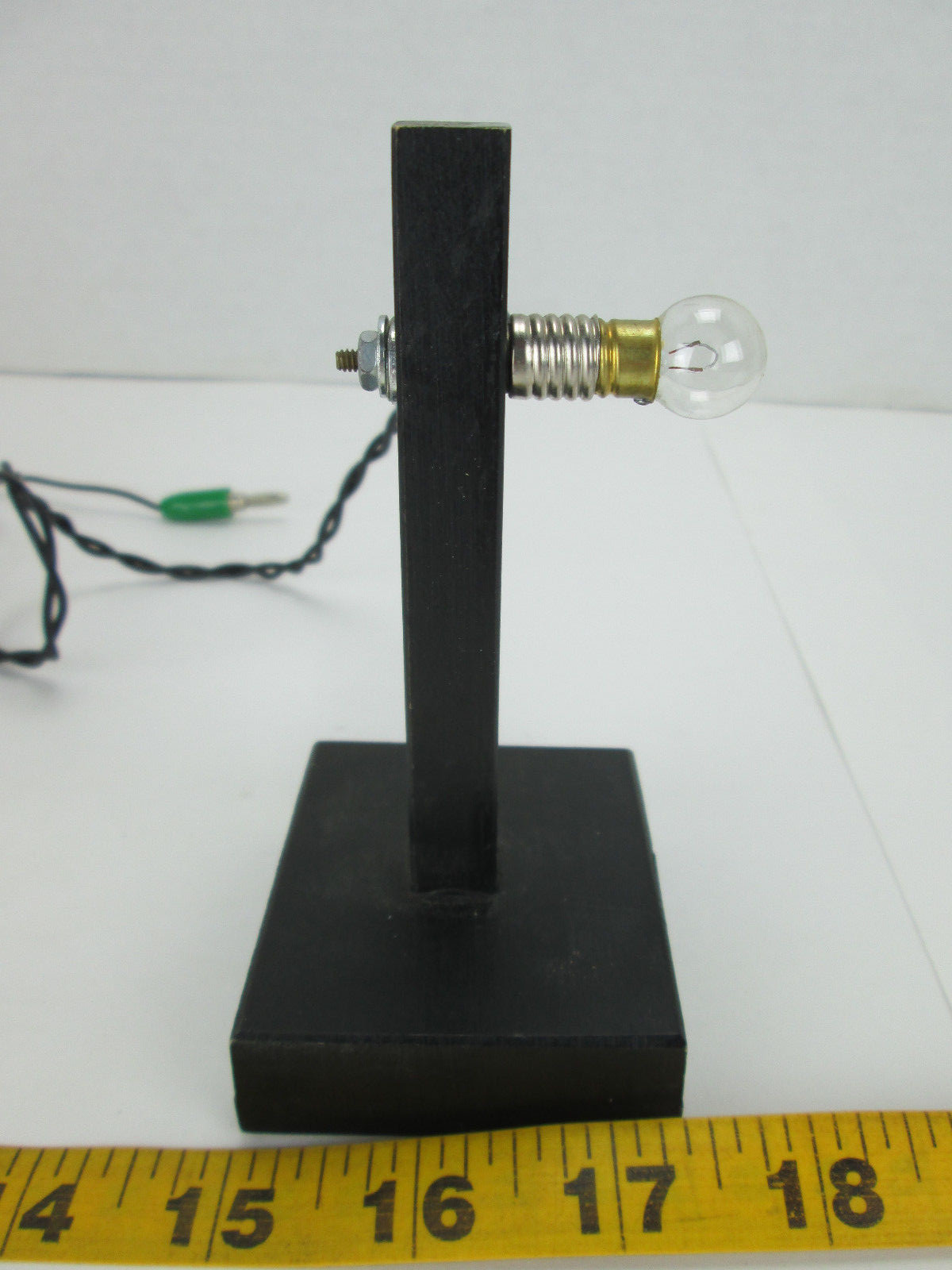 Single Lamp Signal Light Test Electric Science Fair Experiments Lab School T