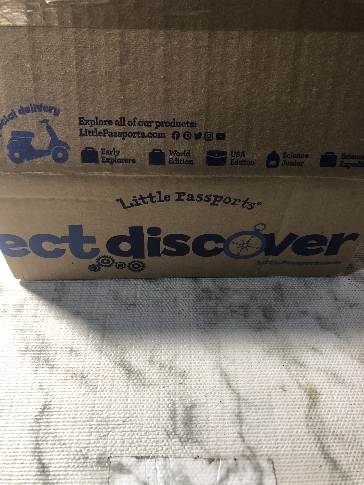 Little Passports Science Kit and Books STARS & PLANETS NEW & SEALED 4 Christmas