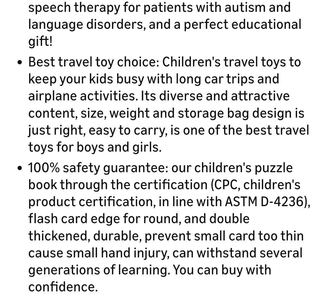 My Preschool Busy Book Learning Activities for 3+ Age Children-NEW IN ORIG PKG