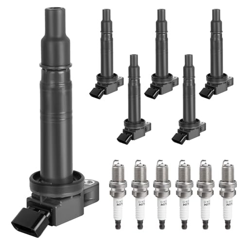 Ignition Coil Packs and Spark Plugs fit for V6 4.0 4.0L 05-15 Toyota Tacoma,