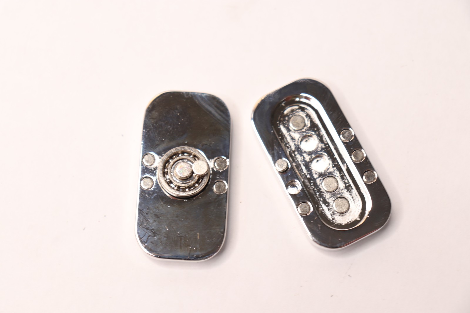 Fidget Push Coins Pocket-sized Magnetic Cat Eyes Haptic Card
