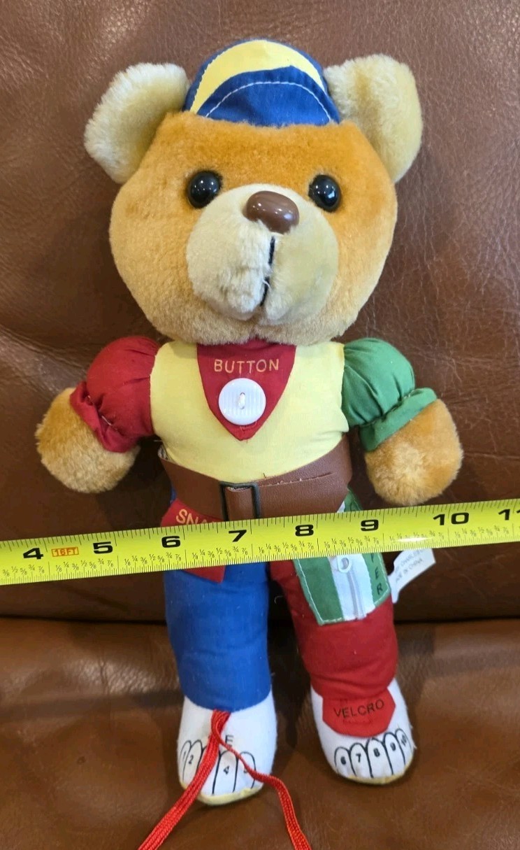 12 Inch Gary Charles Learning Educational Bear Sings ABC Song Counting Song 1-10