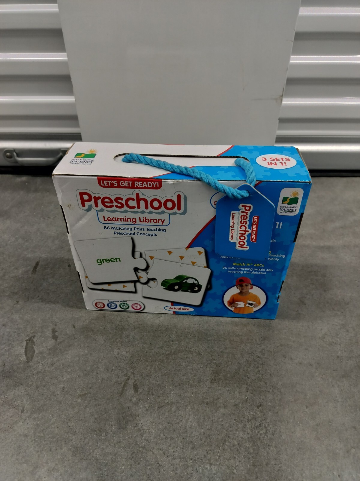 The Learning Journey Learning Library Preschool 3 Sets Cards Ages 3-6