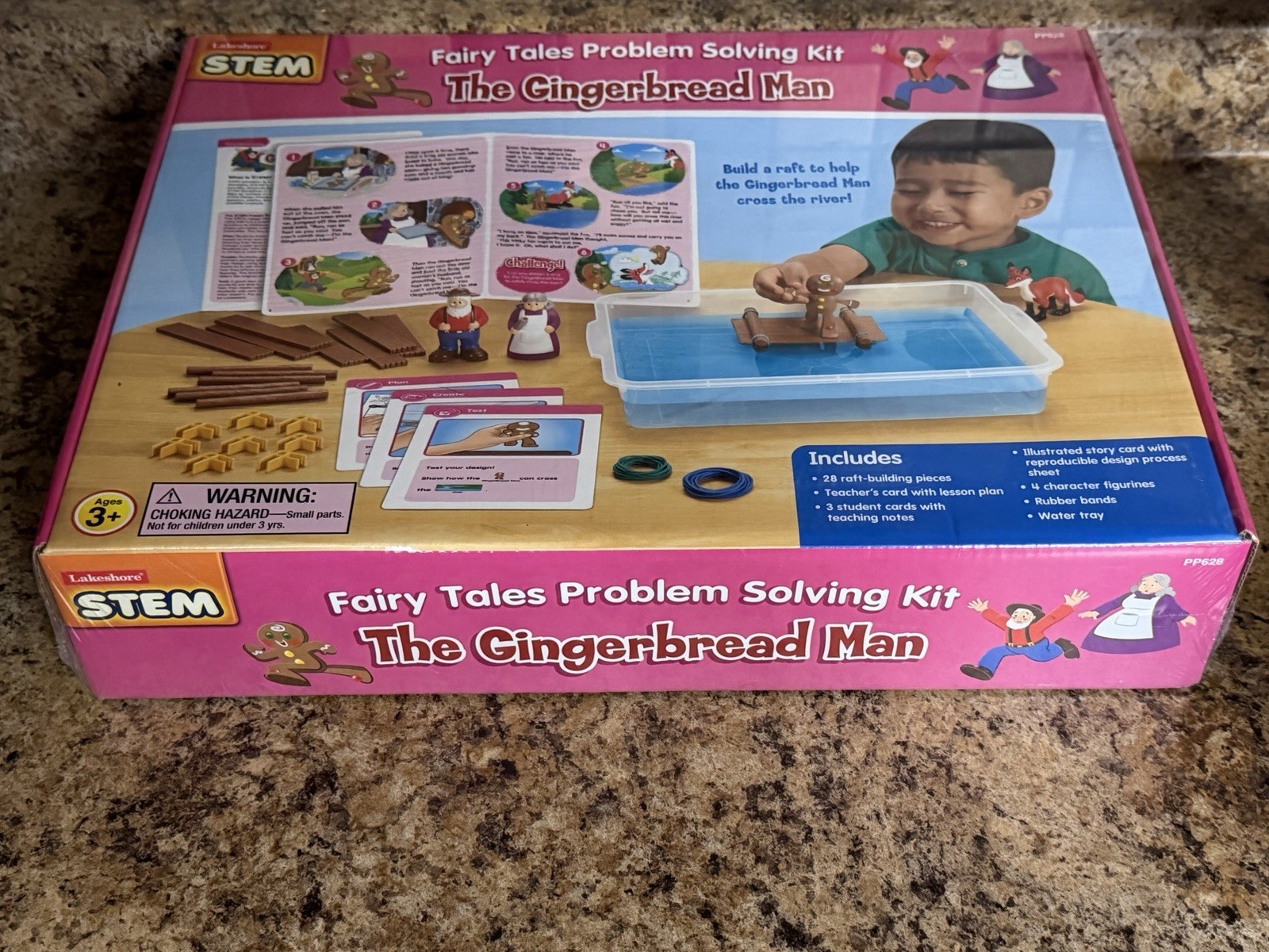 Lakeshore Fairy Tales Problems Solving Kit – The Gingerbread Man ~ New Sealed