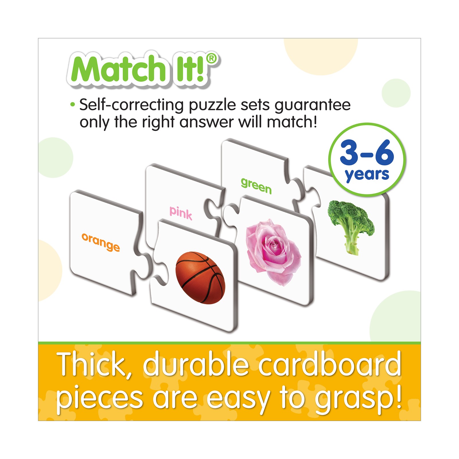 New – The Learning Journey Match It! – Colors – Ages 3-6 | 1+ players