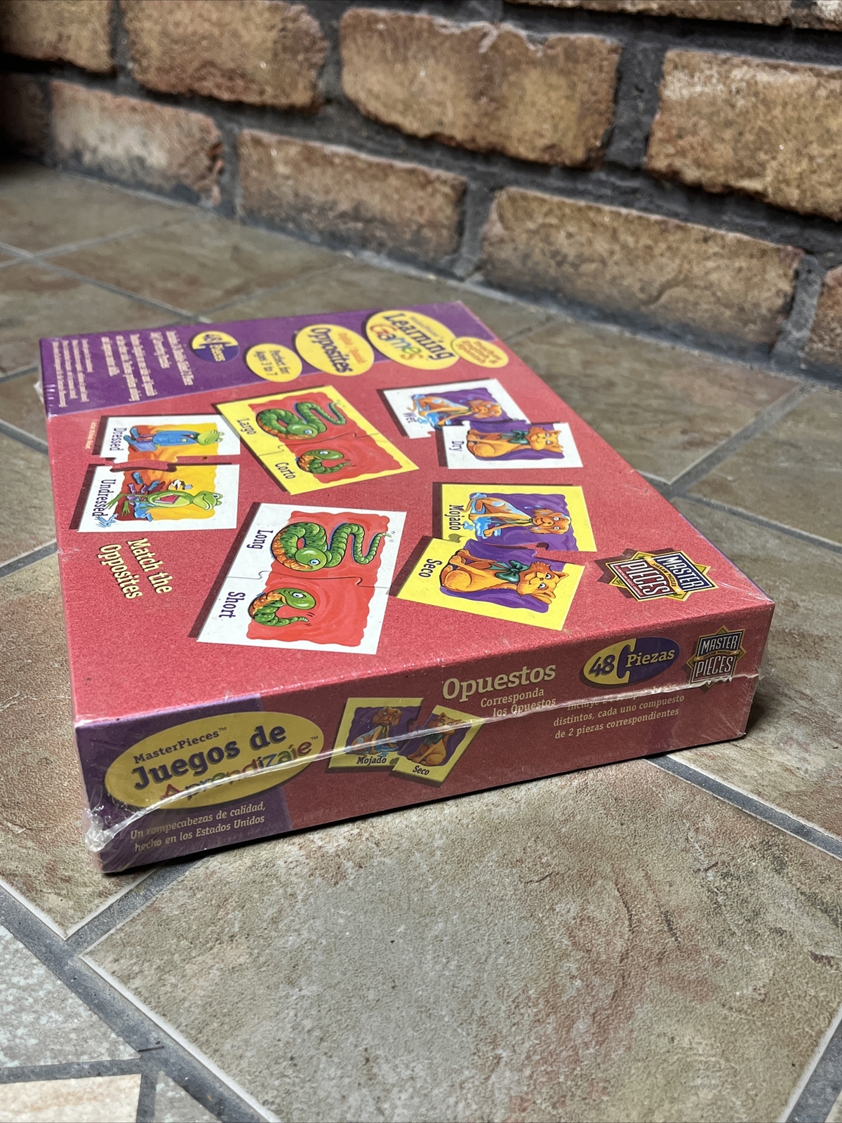 MASTERPIECES LEARNING GAMES – Match the Opposites AGES 3 TO 7