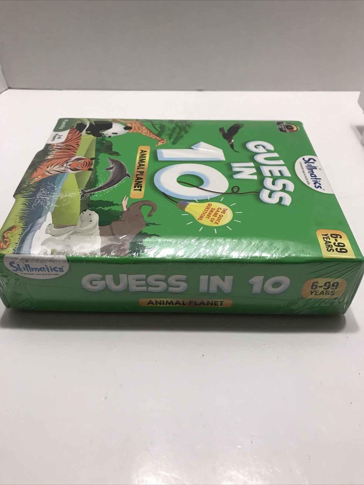 Guess in 10 Animal Planet Card Game Skillmatics Ages 6+ -BRAND NEW