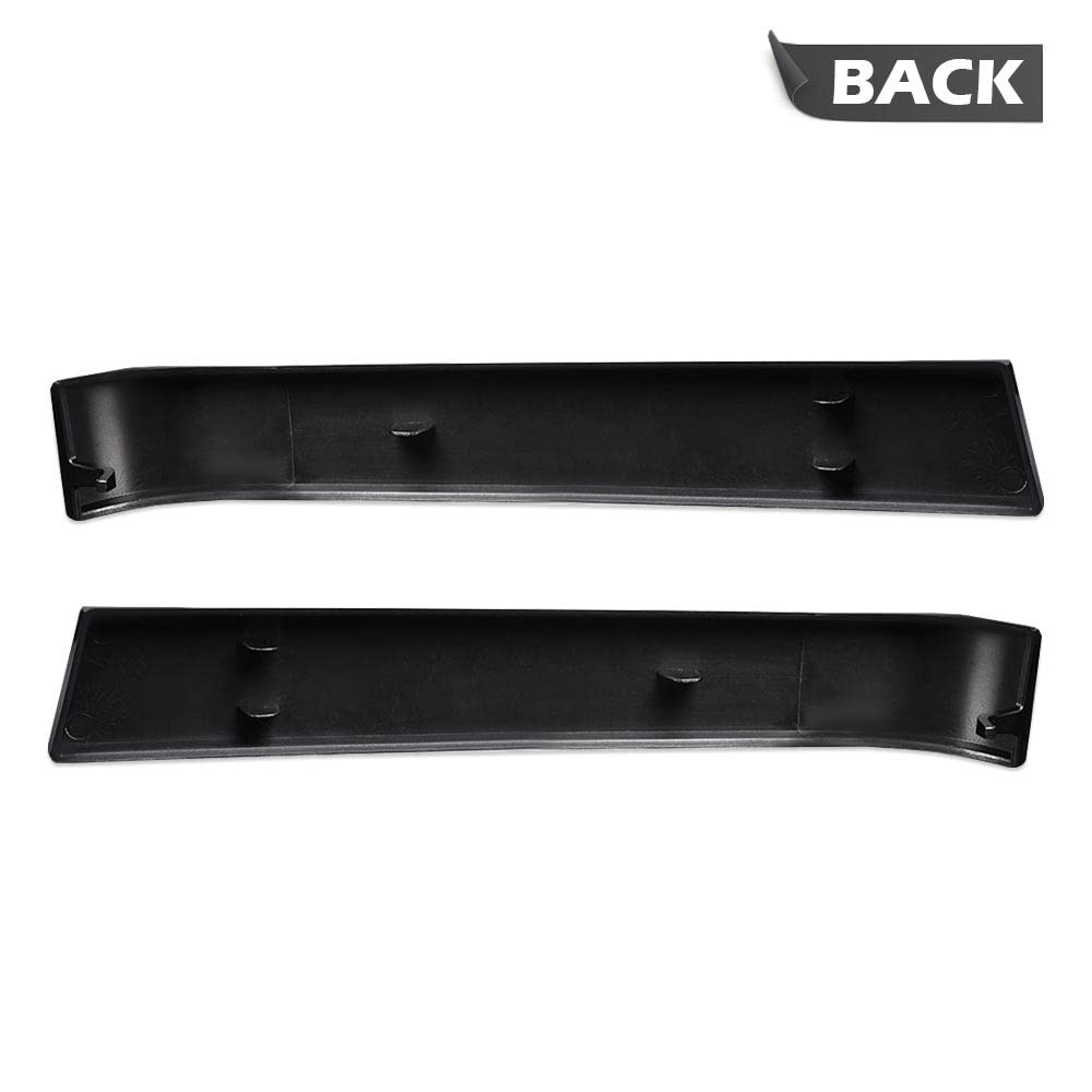 03-07 Chevy Silverado 1500 2500 3500 Grille Trim Set Left Right Pair Black