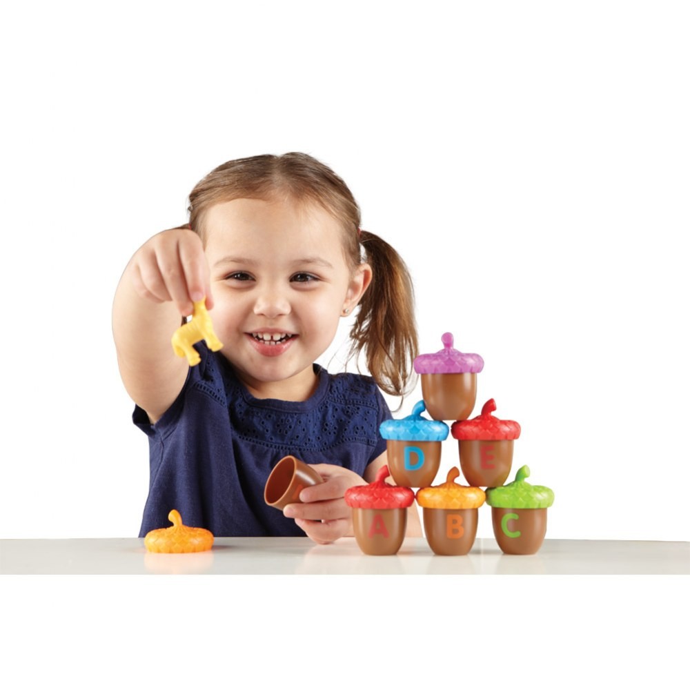 Learning Resources Alphabet Acorns Activity Set