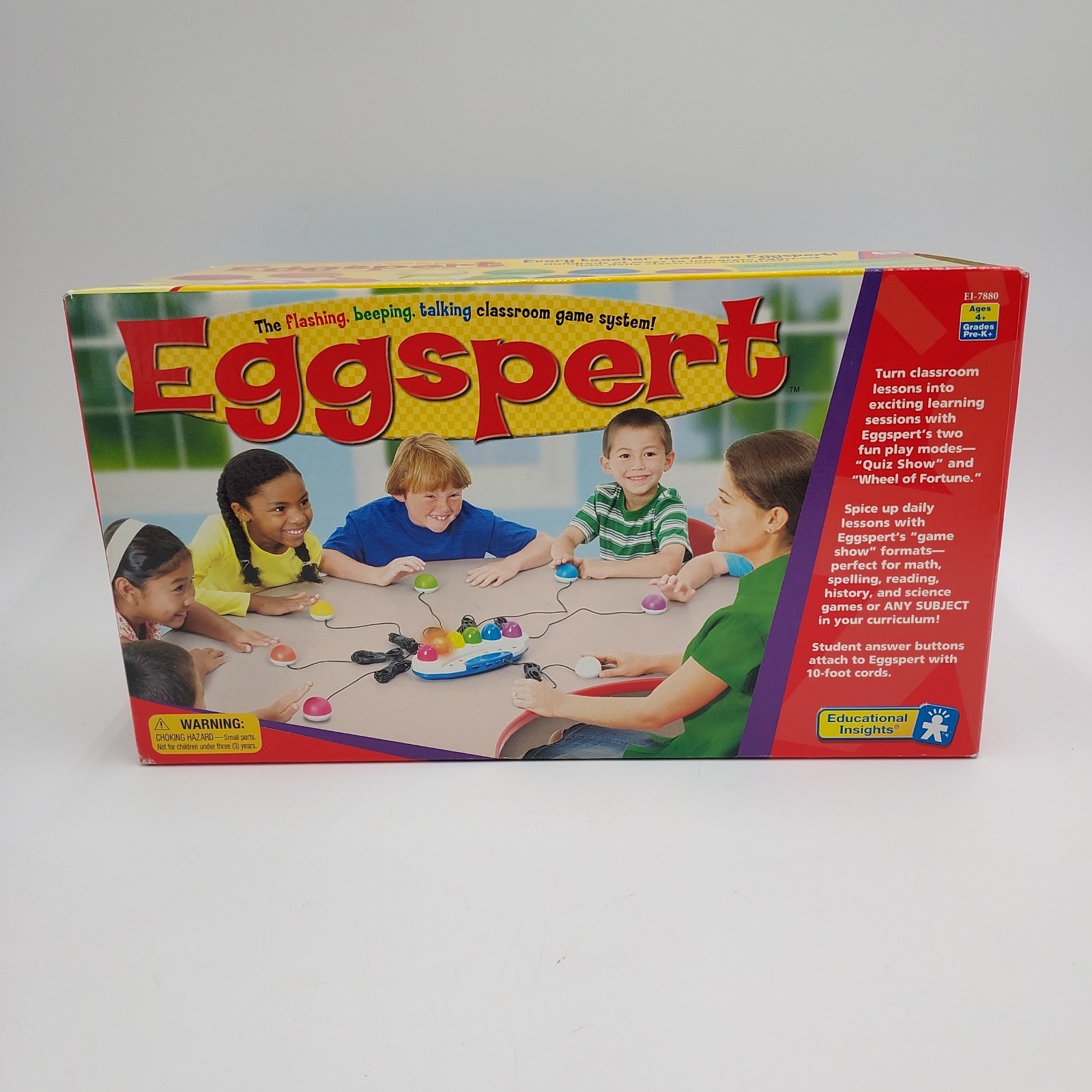 Eggspert Buzzer Game EI-7880 Teacher Quiz Game Educational Wired School