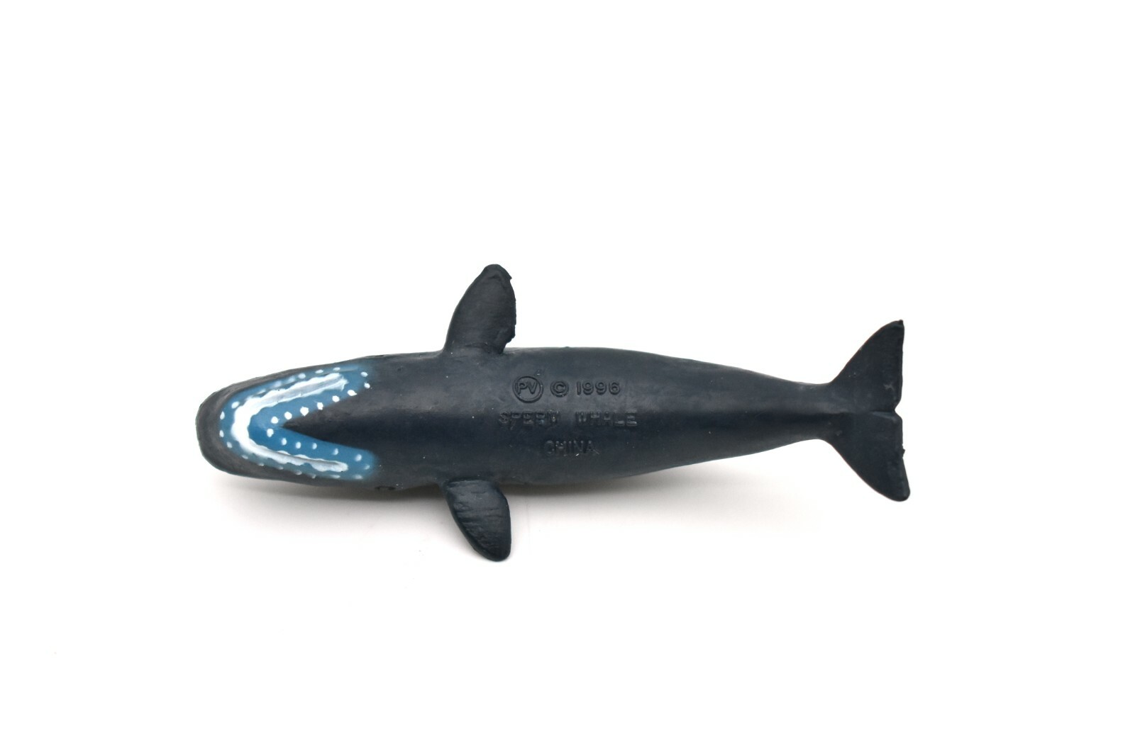 Sperm Whale, Very Nice Plastic Replica 3″ F1007 B42