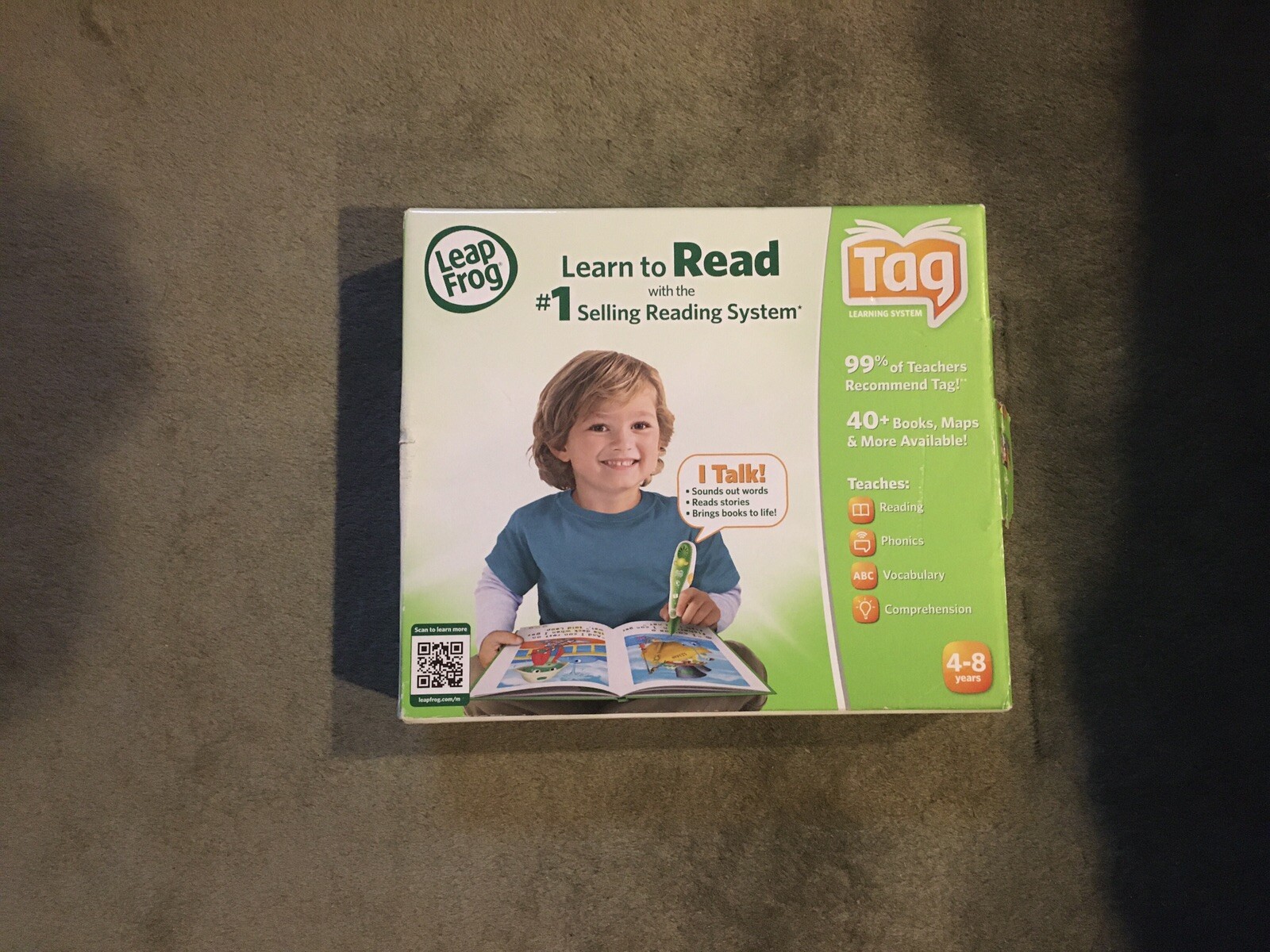 Leap Frog TAG Reading System Brand New In Box Item 20800, Part 540-12908-A