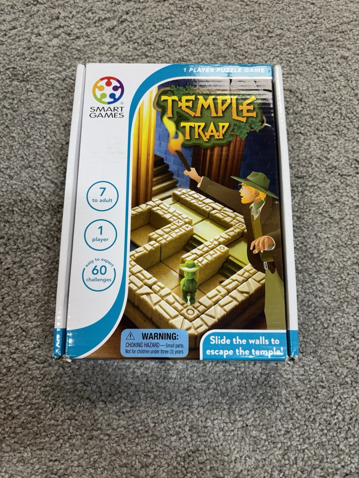 Temple Trap One Person Player Logic Puzzle Game Educational Game