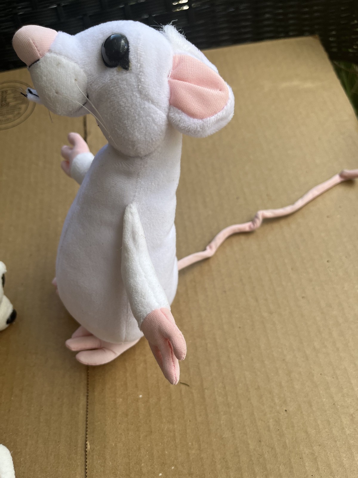 Dreamy Eyed White Seal 7″ Rat 10″ Sock Monkey 12″ Plush Soft Toy Stuffed Animal