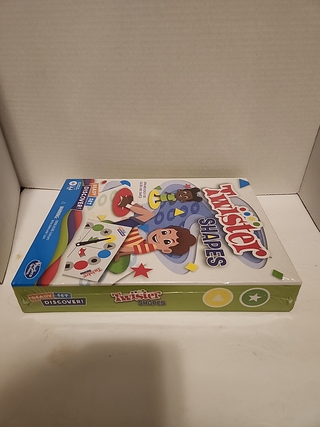 Hasbro Twister Shapes Game Ready, Set, Discover Ages 4+ Brand New/Sealed!