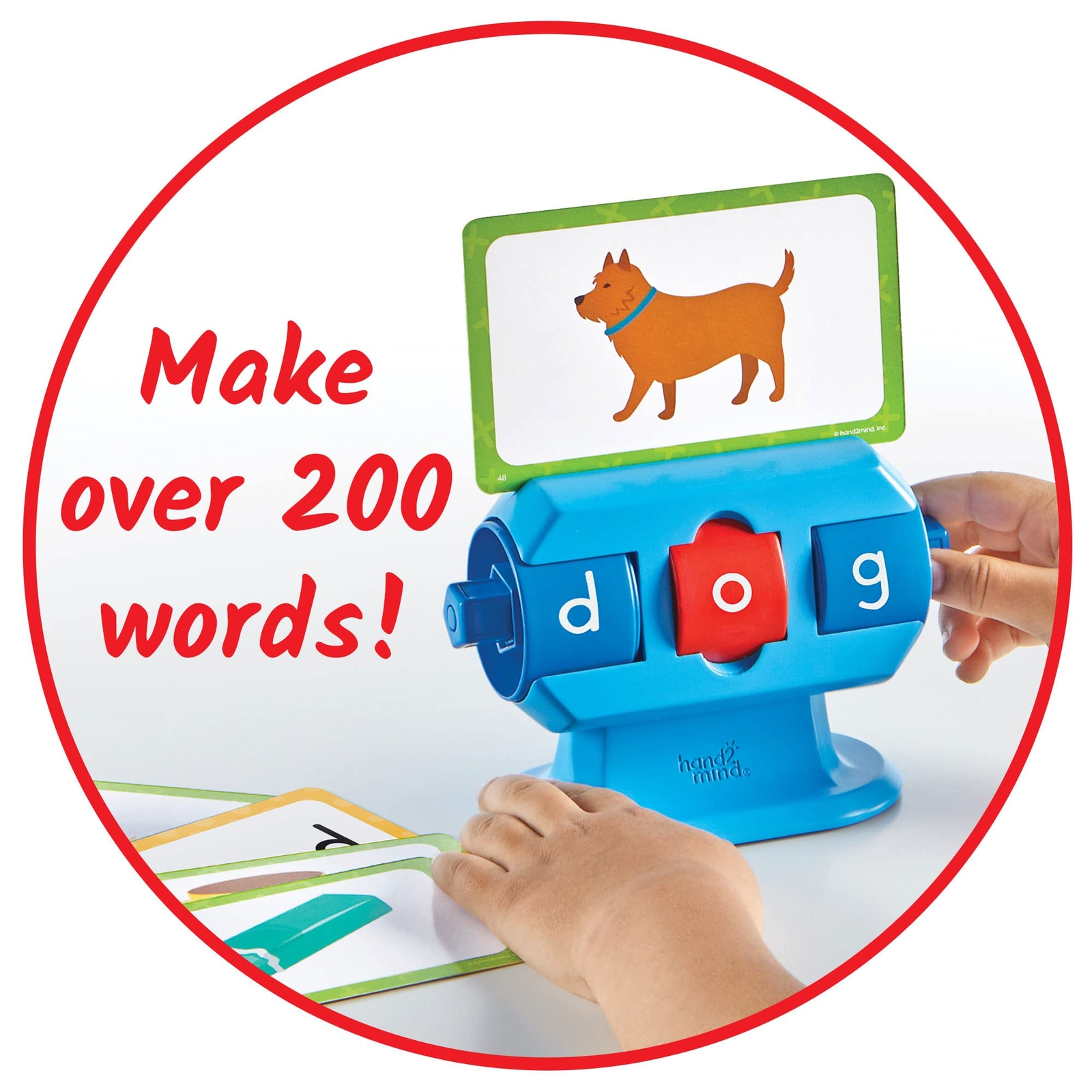CVC Word Builder Activity Kit for Kids Spelling Reading Sight Words Learning