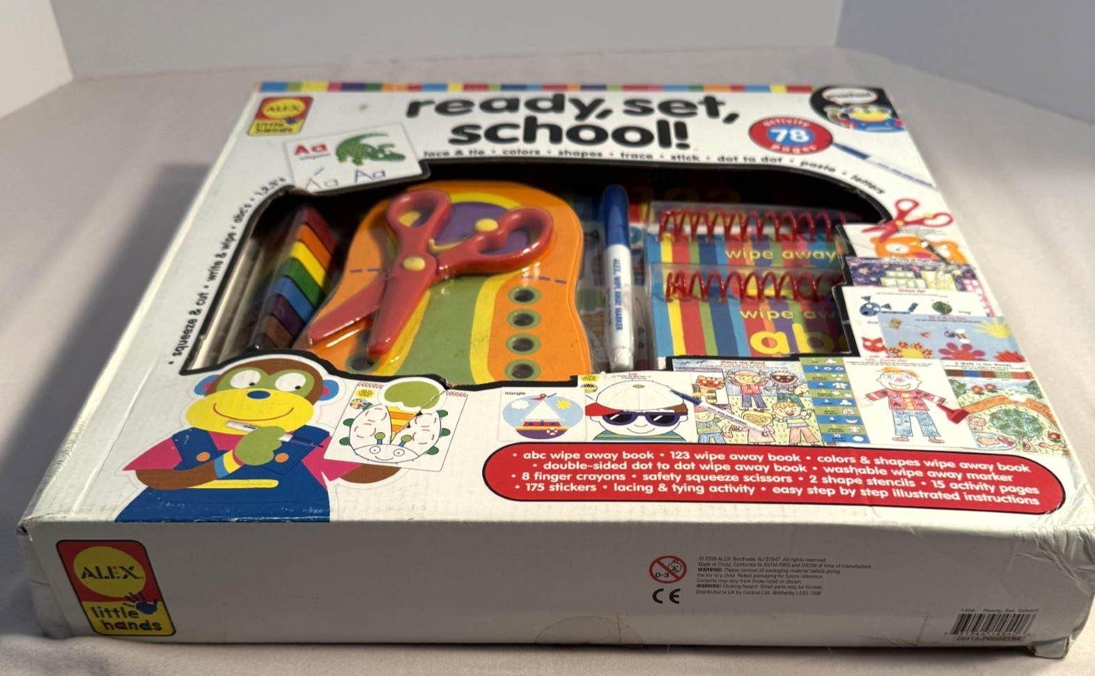 Alex Little Hands Ready, Set, School! 78 Activity pages for Age 3+ Creativity