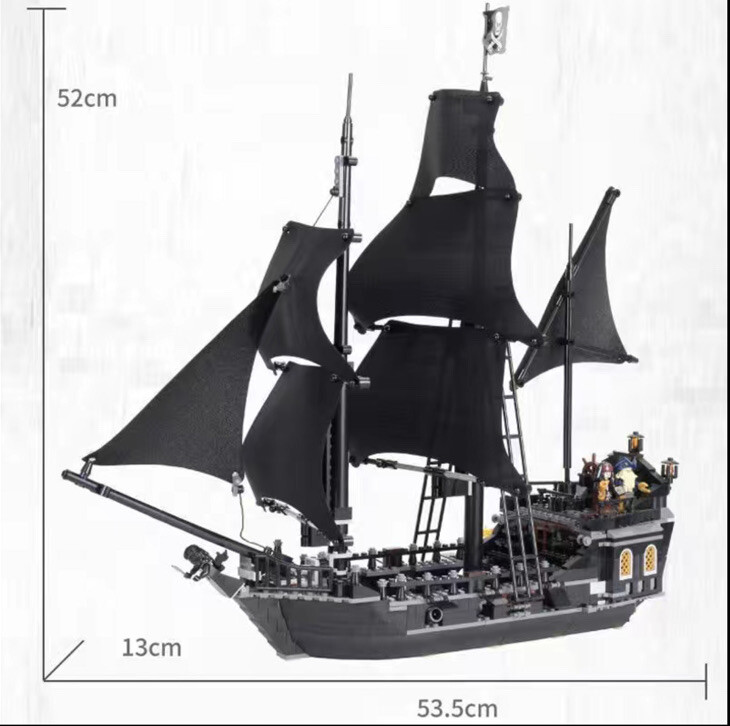 Brand new Pirates of the Caribbean The Black Pearl 4184 Compatible MOC