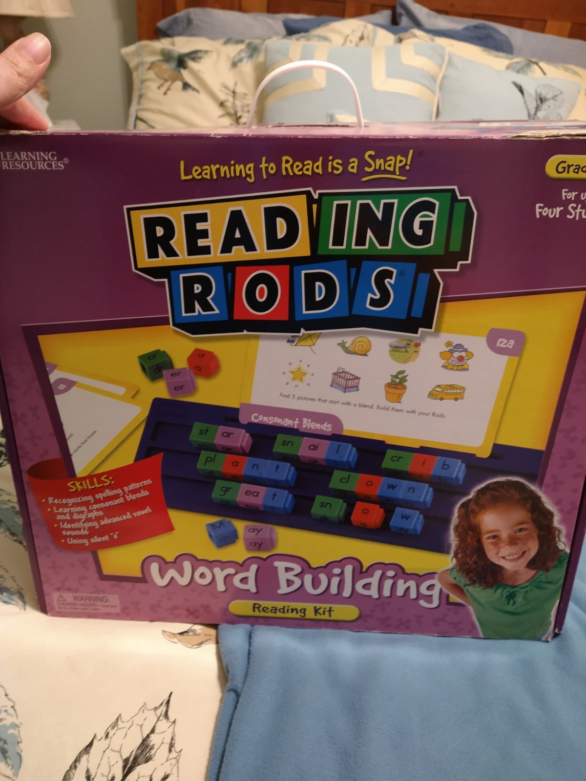 Learning Resources Reading Rods Word Building classroom kit teacher resource NLA