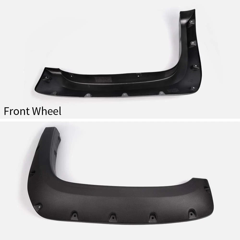 PIT66 Fender Flares, Fit Chevy Silverado 1500 2007-2013(ONLY Fit 5.8′ Short Bed)