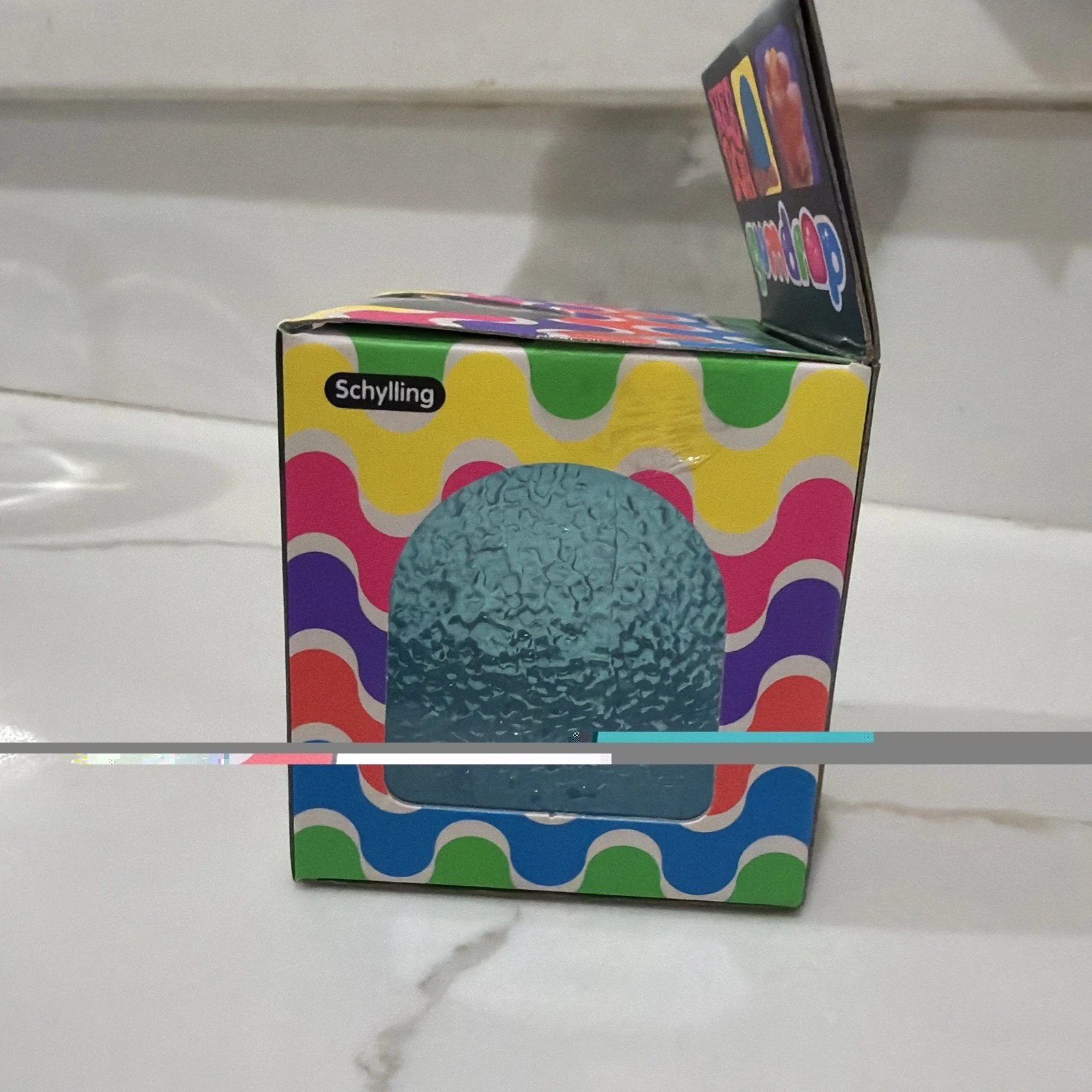 Needoh Gum Drop BLUE Squishy Fidget Ball Viral Tiktok Trend Gumdrop NEW NEE DOH