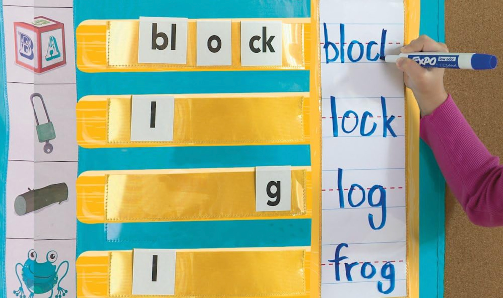 Educational Insights Word Ladder Phonics Activity Center