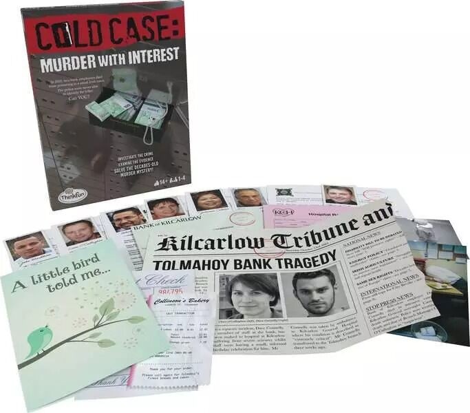 ThinkFun – Cold Case: Murder with Interest