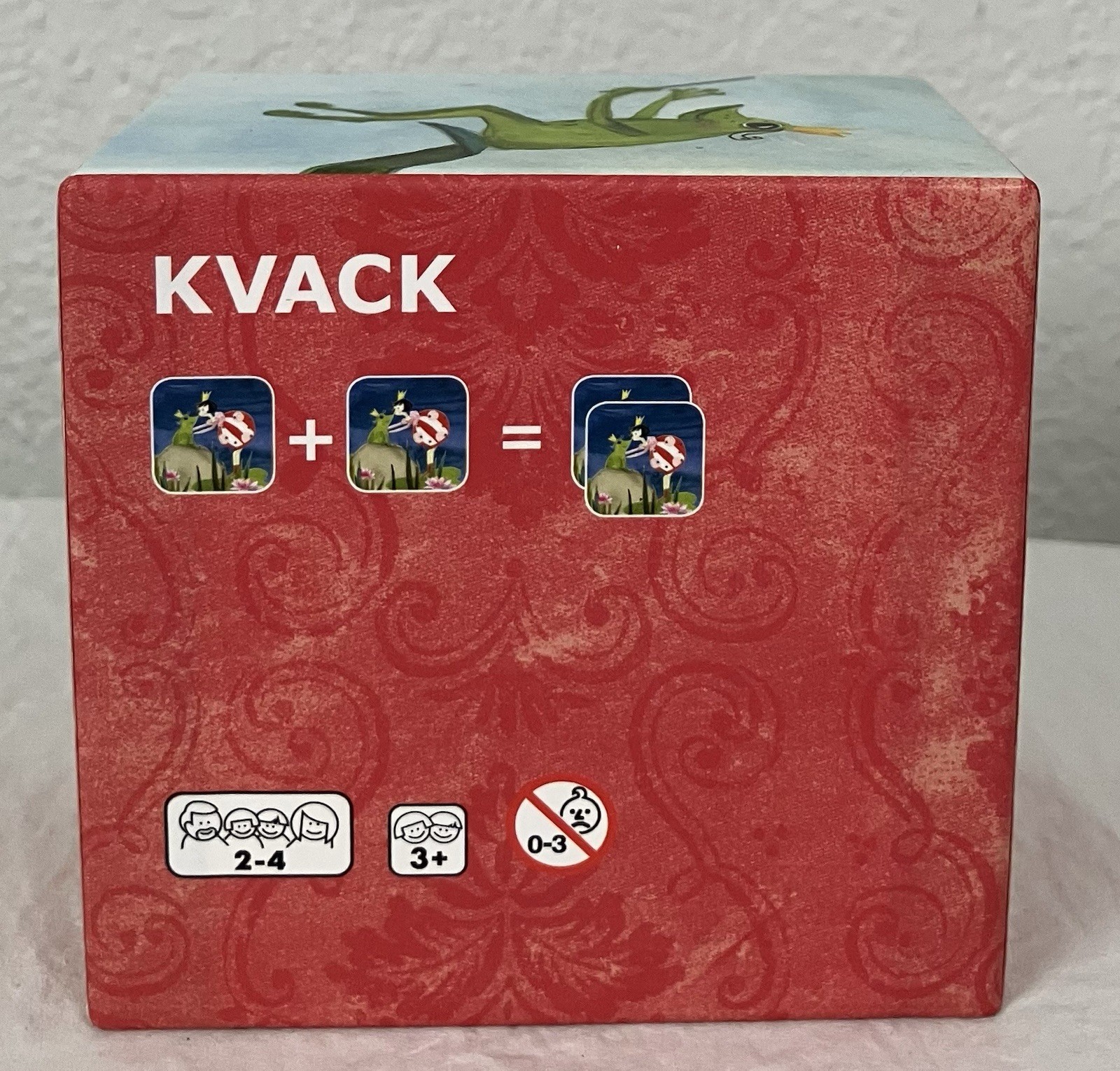IKEA KVACK Memory Matching Card Game Frog Princess Wolf Fairy Tales Pre-owned