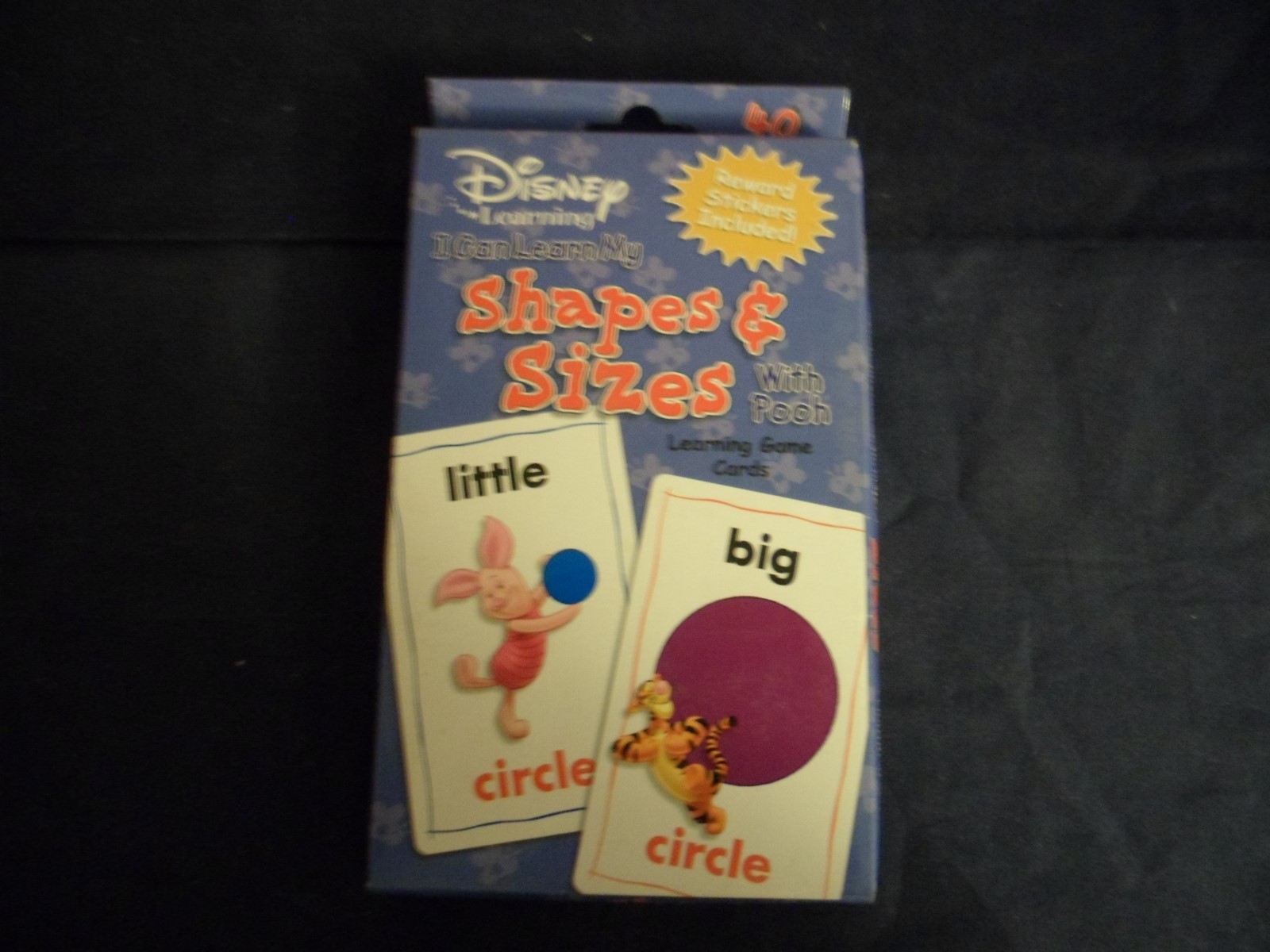 Children Flash Cards Numbers Shapes Educational Disney Bob The Builder Pooh New