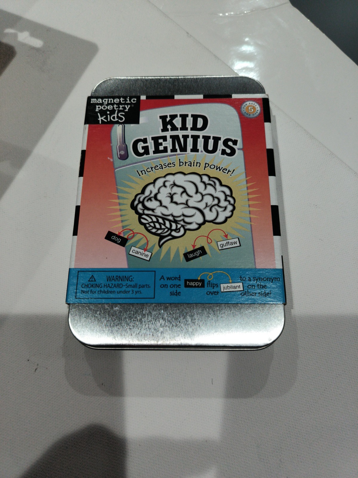 Magnetic Poetry Kids, KID GENIUS Words For Creative Fun Learning Toy Synonyms