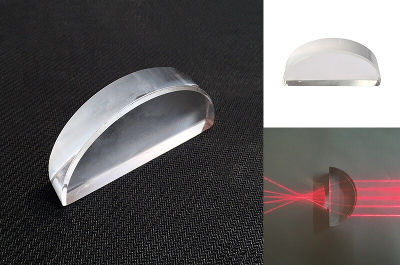 Physics Optical Prisms Experimental Apparatus Double Convex Cylindrical Lens