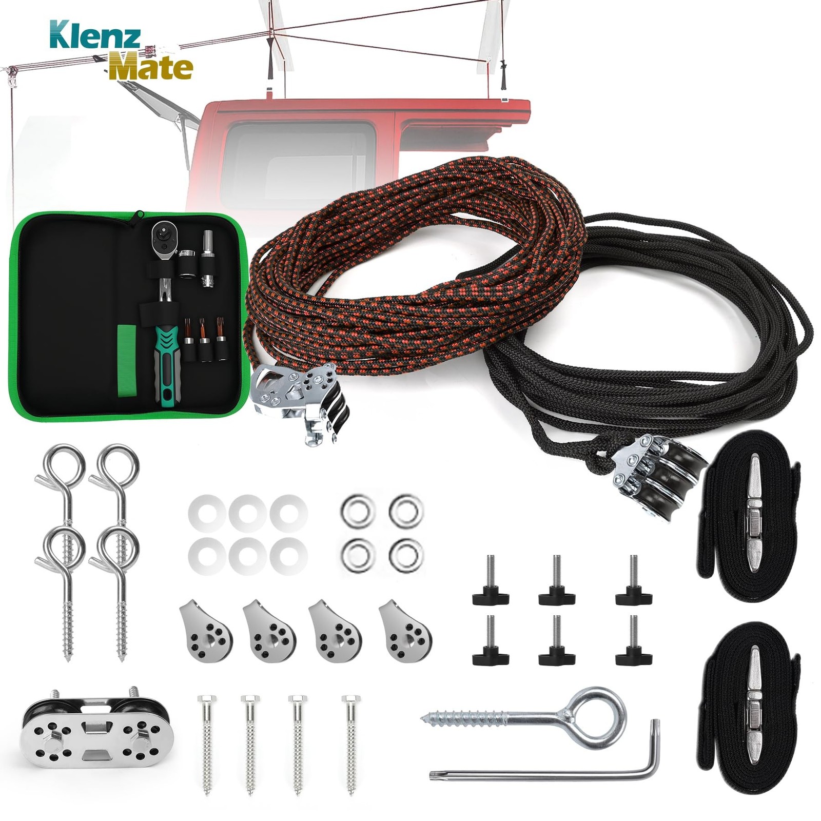 Upgraded Hardtop Removal Lift with Removal Tool Kit,Compatible with All Jeep …
