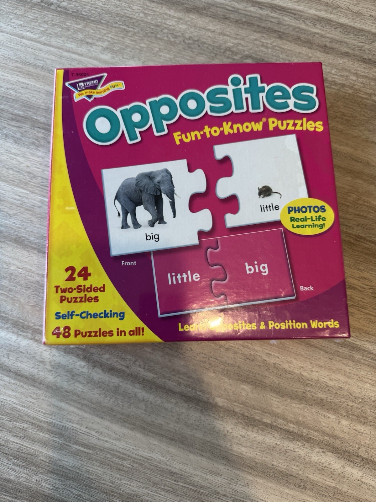 Opposites Matching Learning Game – UNOPENED