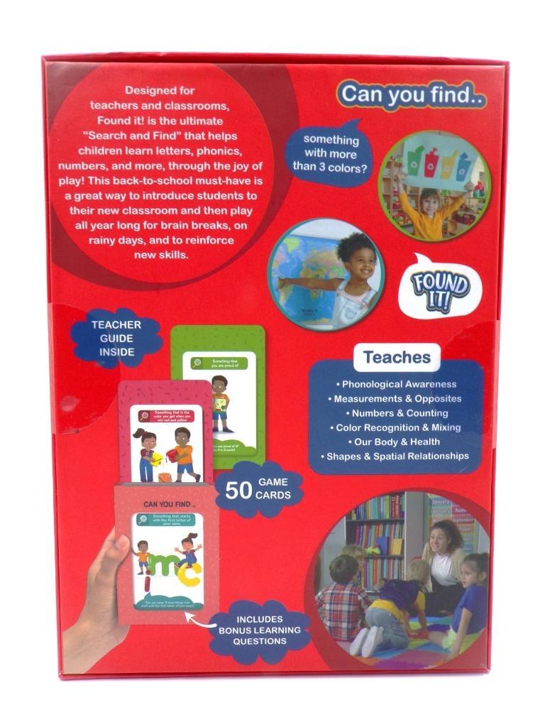 Skillmatics The Smart Scavenger Hunt Found It In The Classroom Ages 4-7 Years